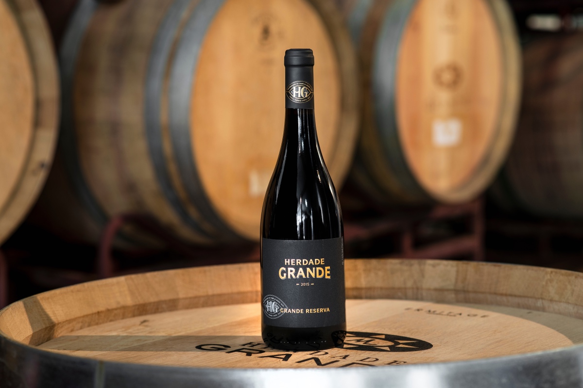 92 Parker points. The Grande Reserva of Herdade Grande highlighted by the Wine Advocate