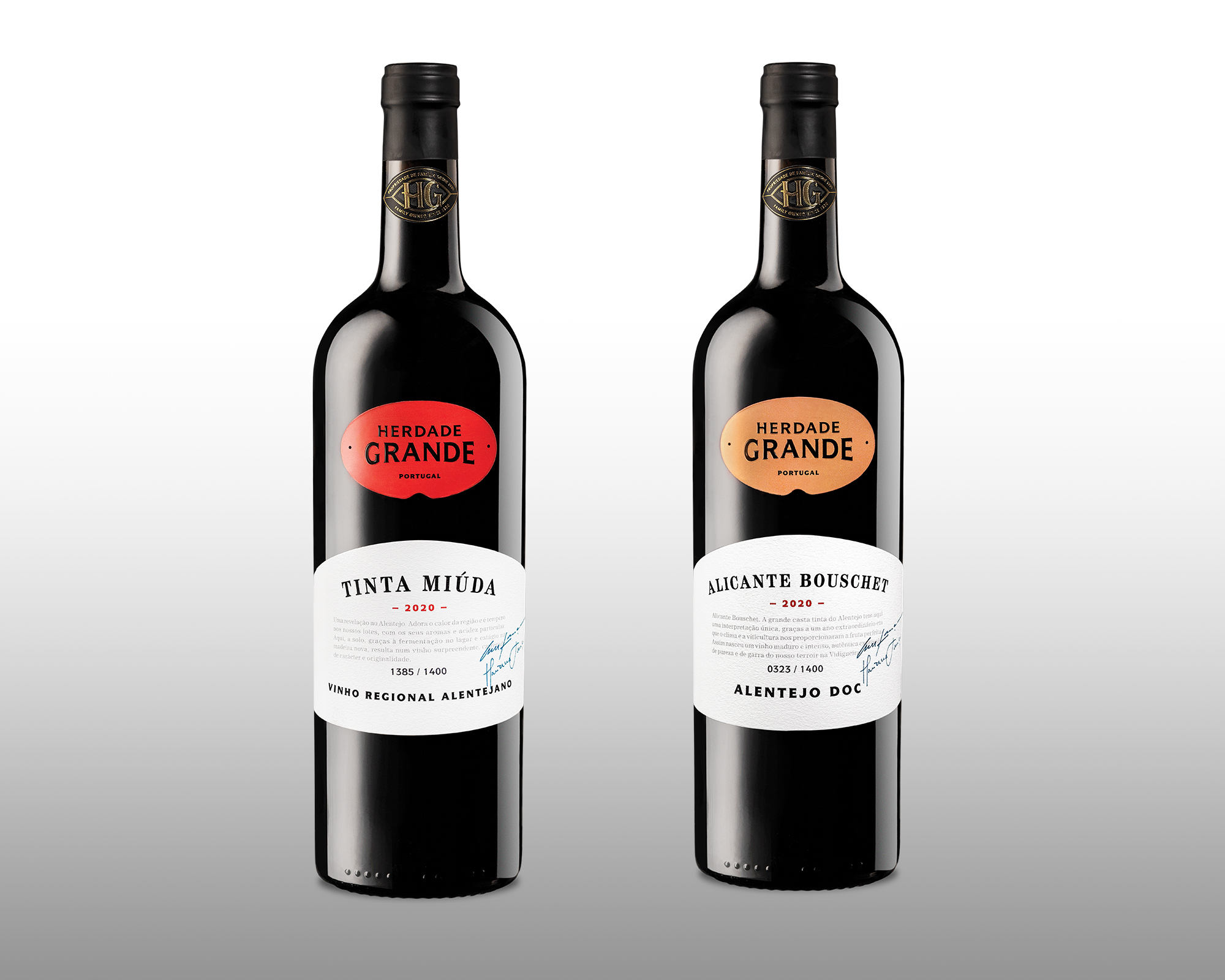 Tinta Miúda e Alicante Bouschet. Herdade Grande anuncia duas novidades na gama de monocastas